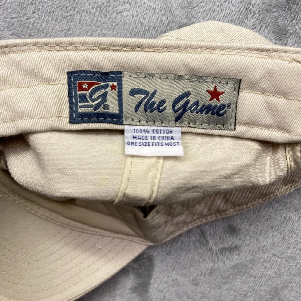 MPC The Game Wolf Logo Baseball‎ Cap Tan Cotton Adjustable Strap One Size Fits